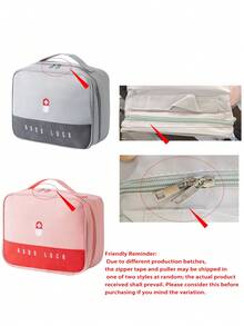 1pc Medical Storage Bag, Portable Travel Medical Kit, Travel First Aid Kit, Large Capacity Folding Medical Kit - Multicolor - View 7