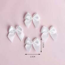 50入迷你蝴蝶結 1.0CM 緞帶小蝴蝶結，適用內衣、短褲、襪子、衣飾配件、寵物裝飾、手工DIY材料 - 多色 - 查看 10