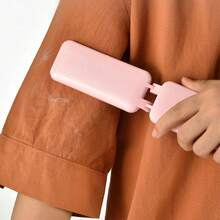 1pc Portable Lint Remover, Home Use Coat Hair Scraper, Double-Sided Folding Static Brush Hair Remover - Multicolor - View 11