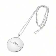 1pc Necklace Magnifying Glass, Gold/Silver, Wearable Magnifier, Convenient And Portable For Daily Use - Multicolor - View 7