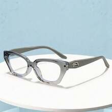 1 Pair Kids Multi-Sided Lightweight Transparent Gradient Frame Glasses, Versatile Retro Decorative Plano Eyeglasses - Multicolor - View 13