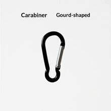Cuerda para Secar Ropa en el Auto, Ajustable y Multifuncional, para Asientos Traseros de Vehículos, Viajes por Carretera, Campamentos y Uso en Viajes - Negro - Ver 10