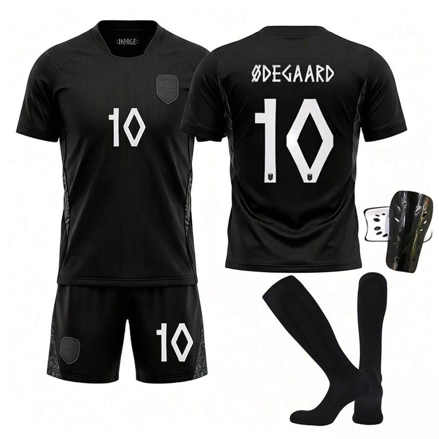 Camiseta de visitante de Noruega para la Copa 2026, número 9 Haaland ...