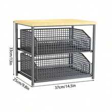 Baker's Racks - Black - View 2