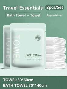 1/2/3/4/8 Sets Disposable Portable Travel Bedding Set For Hotel, Disposable Bed Sheets For Travel And Hospital - White - View 13