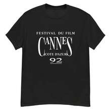 Unisex Herren T-Shirt Cannes Film Festival '92 Vintage Tee, Sommerurlaub Y2K Streetwear Off Campus Joe Pesci Retro Film Grafik Shirt - Schwarz - Übersicht 5