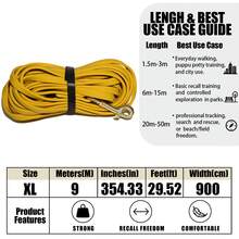 KEEPLIVE Thickened Waterproof PVC Dog Leash, Easy To Clean, Suitable For Recall Training And Outdoor Play, Fits Small And Medium Dogs: Maltese, Yorkshire Terrier, Bichon Frise, Papillon, Pomeranian, Chihuahua, Toy Poodle, Pug, French Bulldog - Multicolor - View 24