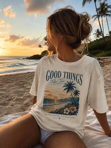 Men Sports Tees & Tanks - 白色 - 查看 1