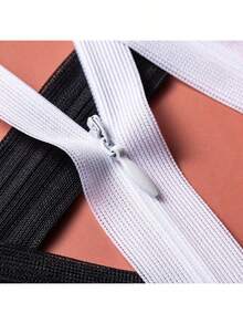 1pc/Invisible Zipper, Suitable For Skirts, Dresses, Pants And Pillows Clothing Accessories (Random Color) - Multicolor - View 4