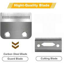 Precision Blades Specifically Designed For Hair Clippers, Compatible With Clipper Heads For Models 8504, 8148, 1919, And 8591. Replacement Blades For 2-Hole Adjustable Clipper Heads. - A - View 7