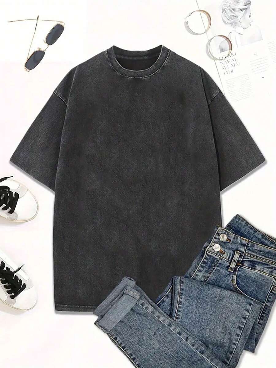 Women T-Shirts - 黑色 - 查看 1