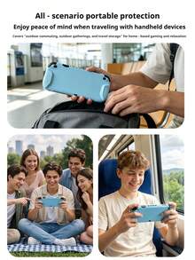 Funda protectora de silicona para Switch 2, funda protectora de silicona para mando de juegos, carcasa delgada antideslizante para mando - Ver 7