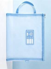 New Tote Bag, High Cost-Performance Minimalist Multi-Color File Holder, Tutoring Bag, Desktop Storage Textbook & Test Paper Folder, Unisex Office Storage Bag - Tote Bag - View 16