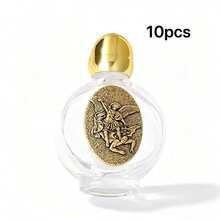 10pcs/Set 23 Styles Holy Water Jesus Bottle & Virgin Mary Statue Container - Suitable For Baptism Church Gifts, Religious Cross Bottle, Catholic Christian Supplies, Baptism Decor And Holy Water Blessing Container, Random Style, Spray Bottle - Multicolor - View 23