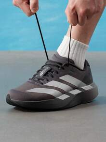 Adidas 男鞋 男士跑步鞋 adizero Evo SL M 26年夏季新款公路競速訓練跑鞋 KI9874 - 岩層灰/金屬銀/煙灰 - 查看 2