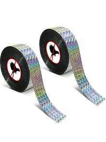 1/2pcs Bird Repellent Reflective Tape, 164ft Reflective Flash Tape, Used To Repel Birds Suitable For Outdoor, House, Garden, Patio, Orchard - Multicolor - View 4