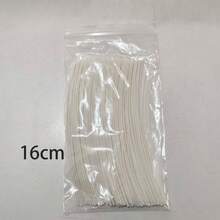 100根蜡烛芯，长度8-20厘米 - 无烟易DIY，是家居和派对手工制作的理想之选。原装珍珠蜡烛。您最酷炫、最具创意的可填充蜡烛，适用于家居和活动装饰。 - A - 查看 10