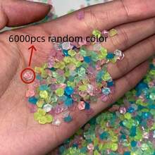 3000/6000 Pcs Of Luminous Stones, Mini Luminous Resin Stones, Suitable For Garden Decoration, Micro Landscape, Bonsai Decoration, Sink And Aquarium Landscaping, Succulent Plants, DIY Decorations; Vase Accessories | Queuing Festival Decoration - Basic Model - View 15
