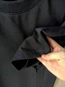 Men T-Shirts - 黑色 - 查看 5