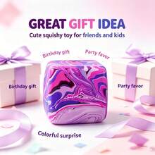 1pc New Textured Ice Cube Toy - Perfect Gift - Birthday Gift - Holiday Gift - Christmas Gift - Multicolor - View 10