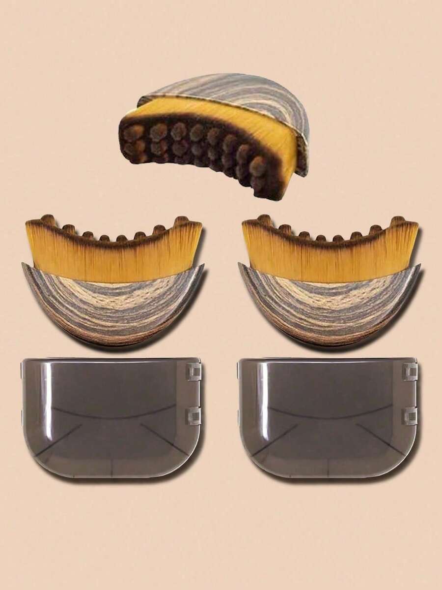 New Lymphatic Contour Facial Brush, Lymphatic Detox Facial Massage Brush, Suitable For Chin And Neck Contour, Soft For All Skin Types, Ergonomic Beauty Tool, Comes With Portable Storage Box