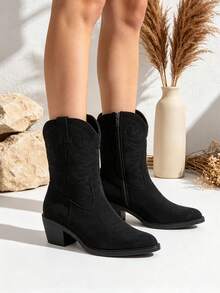 Women Ankle Boots & Booties - Black - View 3