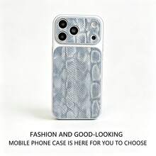 1 buah Casing Ponsel Pelindung Lembut Anti-Jatuh Klasik Motif Leopard dengan Elemen Emas dari Kulit PU, Kompatibel dengan Apple 17Pro/17/Air/17Promax/11/12/13/14/12 Pro Max/16 Pro/15 Series, Perlindungan Lensa, Hadiah Liburan - MultiWarna - View 1
