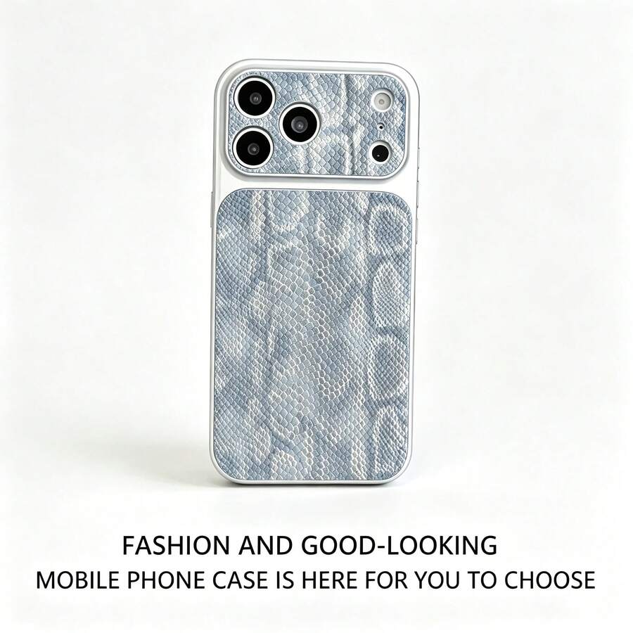 1 buah Casing Ponsel Pelindung Lembut Anti-Jatuh Klasik Motif Leopard dengan Elemen Emas dari Kulit PU, Kompatibel dengan Apple 17Pro/17/Air/17Promax/11/12/13/14/12 Pro Max/16 Pro/15 Series, Perlindungan Lensa, Hadiah Liburan - MultiWarna - View 1
