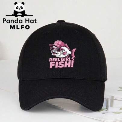 MLFO Topi Baseball Motif Ikan Kartun Pink Keren, Topi Baseball Ringan, Bernapas, dengan Pinggiran Melengkung yang Dapat Diatur, Topi Kasual untuk Memancing Wanita, Cocok untuk Memancing di Danau, Laut, Perjalanan Luar Ruangan, Berkemah, Bersepeda, Hadiah Ulang Tahun untuk Teman Memancing, Aksesori Liburan Musim Panas di Luar Ruangan