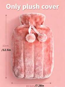 [Long-Lasting Warmth]2000ml Large Capacity Refillable Hot Water Bottle, Leak-Proof Reusable Warm Water Bag, Relieve Menstrual Pain And Winter Cold - Multicolor - View 11