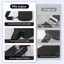 Bolsas de hombro - hombro izquierdo/derecho-negro - Ver 5