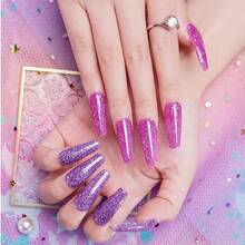 GLITZOO 50g Glitter Kuku Holografik untuk Pengisian Resin Epoksi, Bubuk Halus Emas Perak Laser, Payet Lepas, Cetakan Silikon, Kerajinan DIY - MultiWarna - View 3