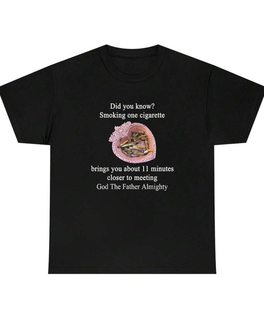 Camiseta de España con Frase Textual, Estilo Casual Simple, Estampada - Negro - Ver 1