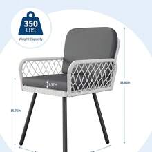 Patio Lounge Chair & Swing Chair - A - View 8