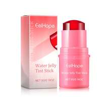 Eelhope Blush Lipstick Stick, Rubor para un Efecto Iluminador Natural, Set de Maquillaje Labial Mate Hidratante de Larga Duración. WFOB - rosa - Ver 4