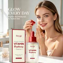 Hoygi 1box/2boxs 30ml Vitamin Glow Face Serum Daily Hydrating Care For Dull, Uneven Skin, Ultra-Lightweight Fast-Absorbing, Restores Supple Radiance & Silky Smoothness, Refreshing, Ideal For Home, Vacation Or Travel, Wonderful Christmas, Birthday Gift - 30ml - View 8