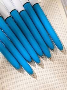 8pcs Multicolor 1.0mm Ballpoint Pens, 4-In-1 Colored Pens, Retractable Cute Nurse Pens, 4-Color-In-1, Suitable For School, Back To School, Students, Nurses, Whiteboard, Office Supplies, Aesthetic Style - Multicolor - View 4