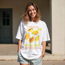 Women T-Shirts - 白色 - 查看 1