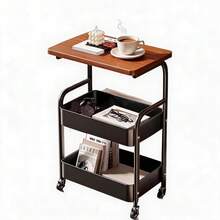 Kselythan Office Storage Cart - Black - View 1