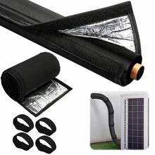 3-Layer HVAC Copper Pipe Insulation Cover, Sun-Proof, Water-Proof, Heat-Resistant Oxford Cloth Protective Sleeve For Air Conditioning Pipes - Multicolor - View 1