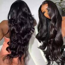 bling hair Body Wave 13x4 13x6 4x4 Lace Front Wigs Human Hair Pre Plucked 180% Density Glueless 6x4 9x6 5x5 Lace Closure Wigs Human Hair Natural Hairline Brazilian Human Hair For Women With Baby Hair - SNatural - 查看 4