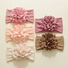 5pcs Multi-Color Baby Headbands, Soft & Elastic, Breathable, Suitable For All Seasons, Perfect Gift, Ideal For Photo Shoots - Multicolor - View 18