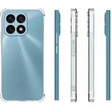 Kompatibel dengan Casing Ponsel Honor X8a, Perlindungan Kamera Sudut yang Diperkuat, Casing Ponsel TPU Tipis Fleksibel Transparan yang Menyerap Guncangan - Clear - View 4