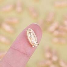 Bulk Pack Virgin Mary Our Lady Of Guadalupe Beads Virgin Mary Charms Loose Spacer Beads For Jewelry Making Finding - Virgin Mary - Bead - View 3