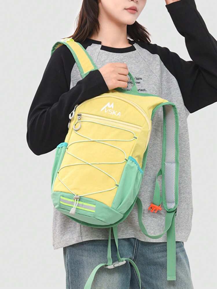Ultra-Lightweight Outdoor Hiking Backpack. Travel, Sports, Leisure, Large Capacity Student School Bag, Travel Backpack. It's Your Perfect Companion For Short Trips, Outdoor Sports, And Daily Commuting! Spacious Main Compartment, Easily Accommodates Daily Essentials; - Multicolor - View 5