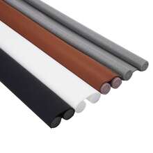 1pcA High-Resistance Rubber And Fabric Door Bottom Draft Stopper - Soundproof, Waterproof Seal Strip, Suitable For Bedroom Doors - 36.61 Inch Waterproof Door Bottom Seal Strip - A - View 3
