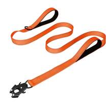 1pc 1.8m Reflective Dog Leash With Dual Padded Handles, 360° Swivel Quick-Lock Clip & D-Ring, Durable Nylon Walking Training Lead For Small, Medium & Large Dogs, 5 Colors - Multicolor - View 13