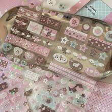 Korean Style Musical Note Strawberry Star Stickers Phone Case Decoration Decals School Supplies - Multicolor - View 8