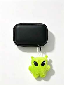 2Pcs Digital Accessories Eva Storage Box, Durable Data Cable Organizer, Portable Double-Layer Power Supply Hard Drive Protection Box, Dust-Proof Data Cable U-Disk Earphone Storage Bag, Coin Zipper Bag Wireless Earphone Bluetooth Earphone Earbud Charger Box Suitable For Business, Travel, School, College, Office Organizer - View 7