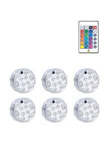 Remote Control Pool Lights, Color Changing Pool Lights (For Above Ground Pools), Battery Powered Submersible LED Lights, Suitable For Ponds, Bathtubs, Hot Tubs, Parties, Christmas Decoration - White - View 14